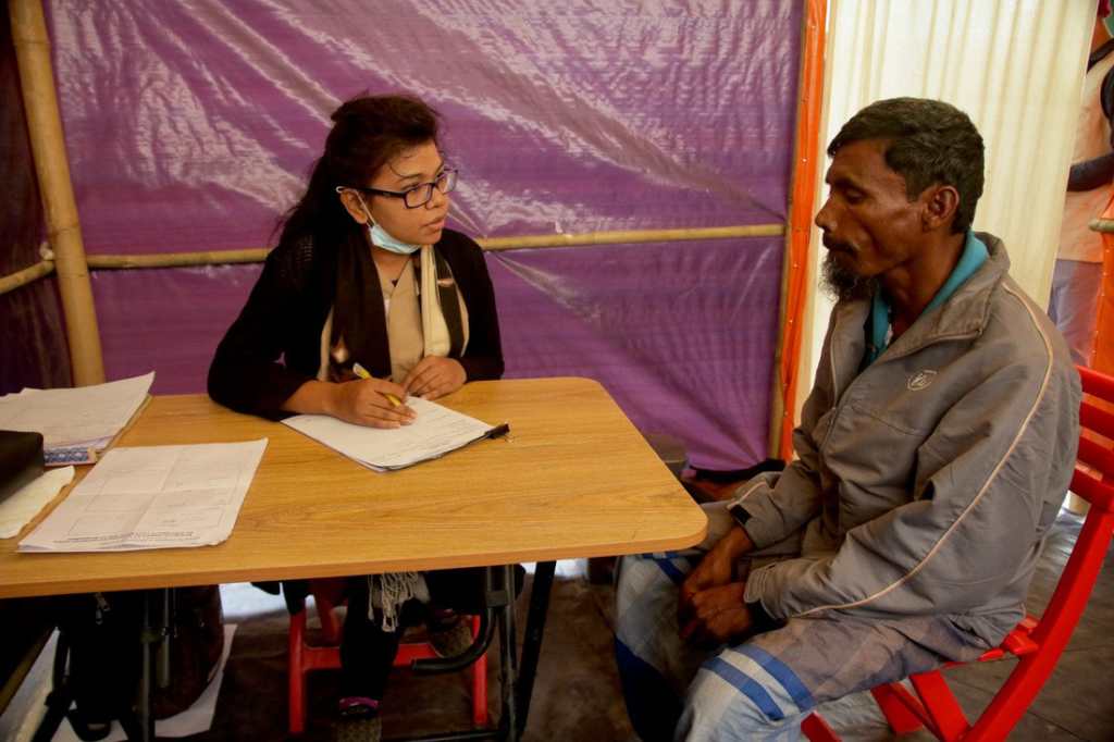 Humanitarian Actions for Rohingyas in Cox's Bazaar district, Cox´s Bazaar district, Bangladesh, Asia.